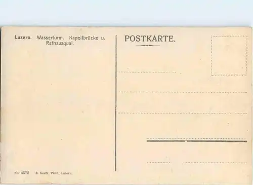 Luzern mit Sonderstempel -193810