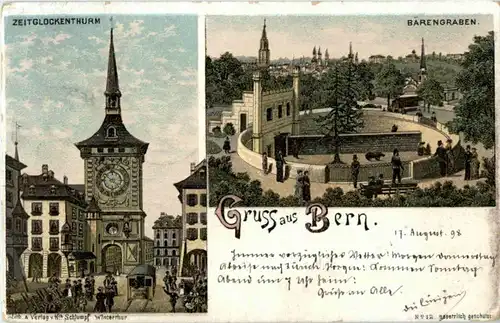 Gruss aus Bern - Bärengraben -156972