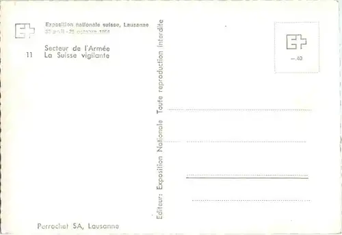 Lausanne - Exposition nationale 1964 -197216