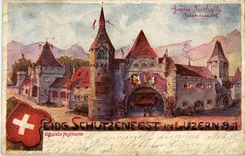 Luzern - Schützenfest 1901 -194384