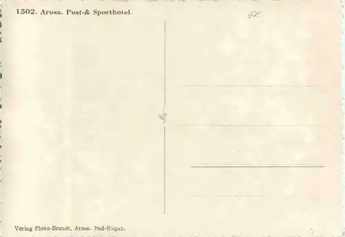 Arosa Post und Sporthotel -196148