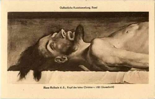 Künstlerkarte - sign. Hans Holbein -197378