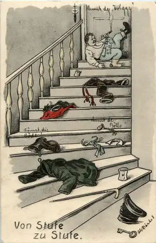 Humor von Stufe zu Stufe -197106