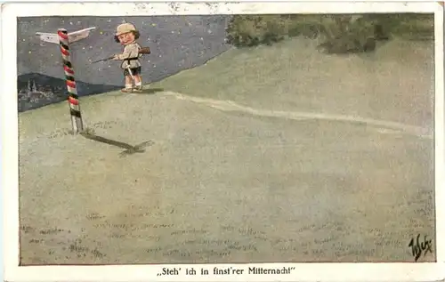 Steh ich in finstrer Mitternacht -197348