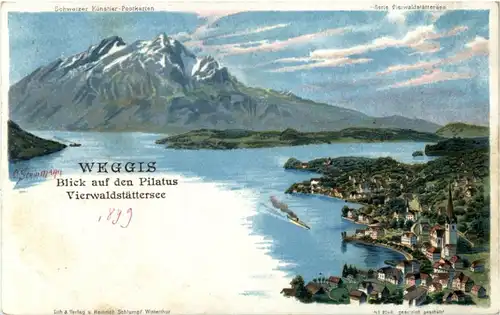 Weggis - Litho -194922