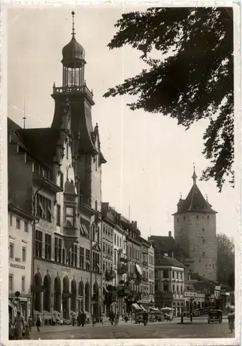 Schaffhausen - Bahnhofplatz -197924