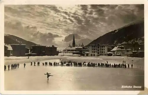 Davos - Eisbahn -196026