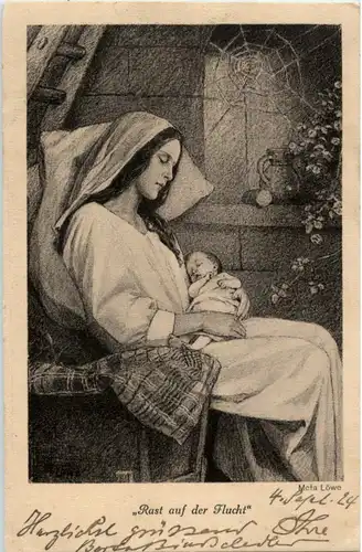 Meta Löwe - Rast auf der Flucht -158644