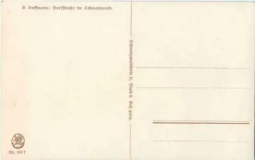 Künstlerpostkarte sign. H. Hoffmann -197118