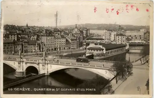 Geneve - Quartier de St. Gervais -198124