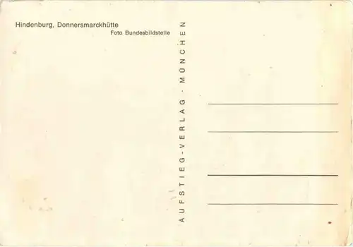 Hindenburg - Donnersmarckhütte - Bergbau -196706