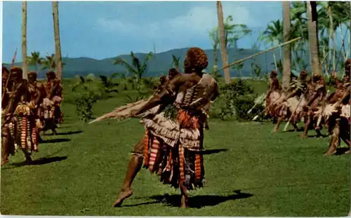 Fiji - Spear Dance -197420