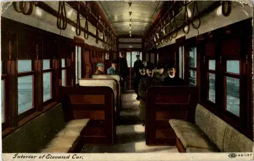 Interior of Elevated Car -197444
