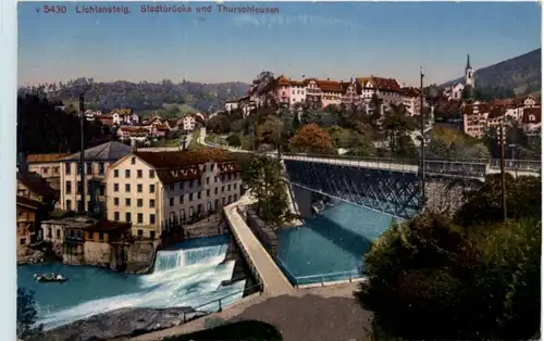 Lichtensteig - Stadtbrücke -198682