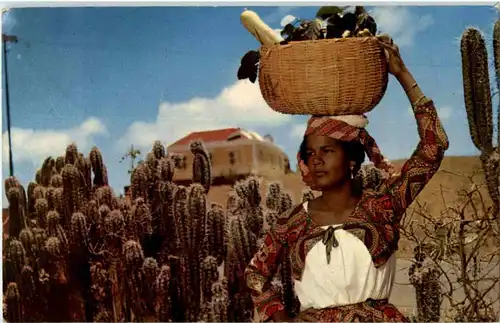 Curacao - Native Fruit Girl -197476