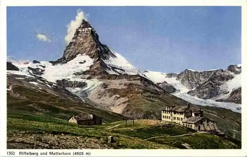 Riffelberg und Matterhorn -159676