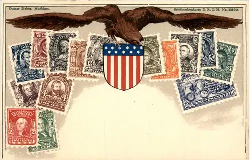 USA - Briefmarken - Litho -198250