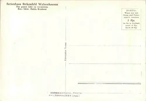 Walzenhausen - Ferienhaus Birkenfeld -197746