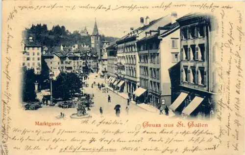 St. Gallen - Marktplatz -199344