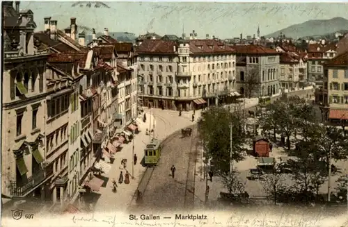 St. Gallen - Marktplatz -199362