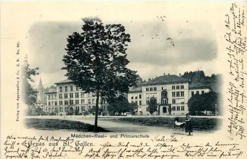 Gruss aus St. Gallen - Mädchen Realschule -199258