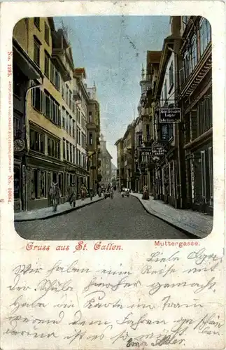 St. Gallen - Muttergasse -199282