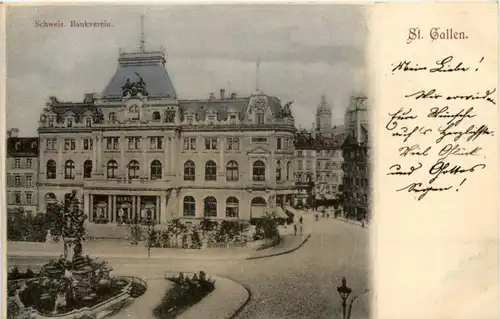 St. Gallen - Schweiz. Bankverein -199302