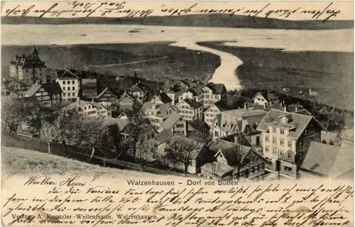 Walzenhausen von Süden -197832