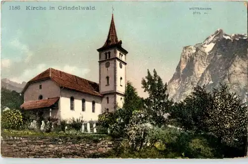 Kirche in Grindelwald -160084