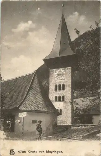 Kirche von Meiringen -160126