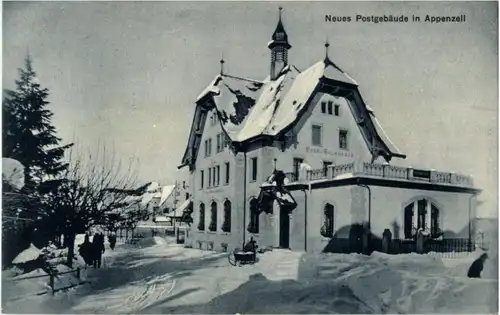 Appenzell - Neues Postgebäude -189076