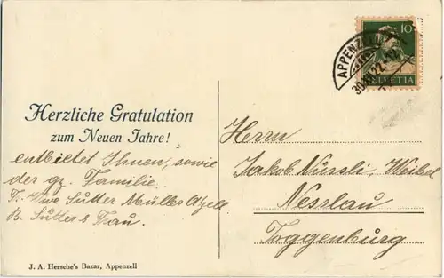 Appenzell - Neues Postgebäude -189076