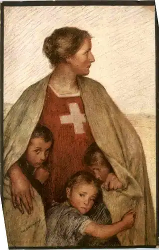 Bundesfeier Postkarte 1917 -198026