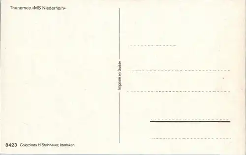 Thunersee - MS Niederhorn -160434