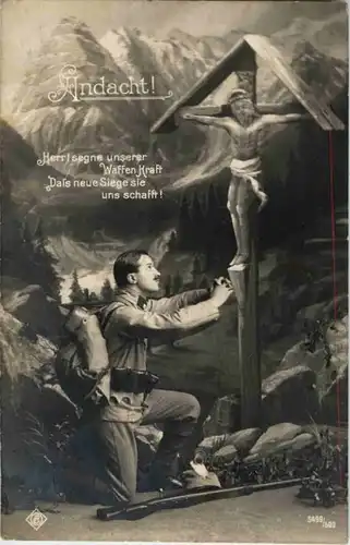 Andacht - Feldpost -189534