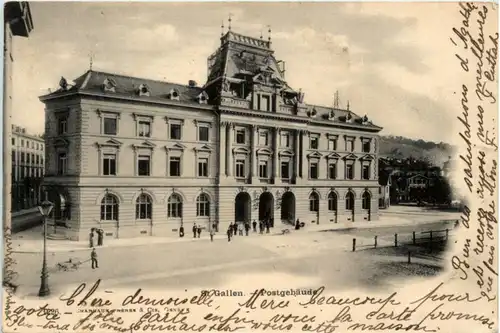 St. Gallen - Postgebäude -199204