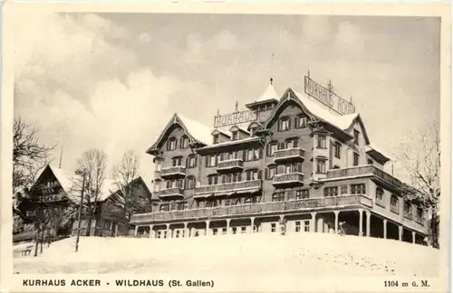 Wildhaus - Hotel Acker -198532