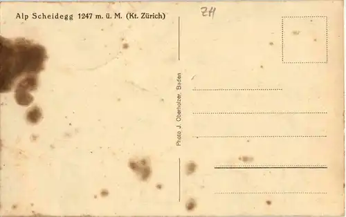Alp Scheidegg -190396