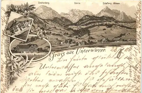 Gruss aus Unterwasser - Litho -198592