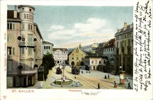 St. Gallen - Theaterplatz -199352