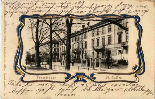 St. Gallen - Poststrasse -160876