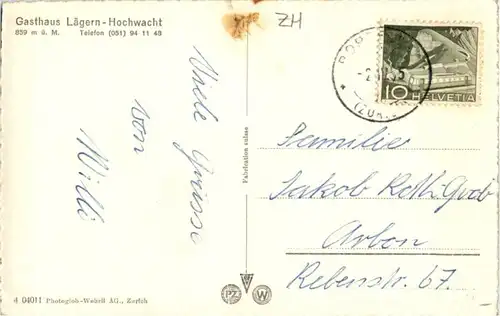 Lägern Hochwacht -190196