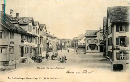 Flawil - Untere Bahnhofstrasse -199034
