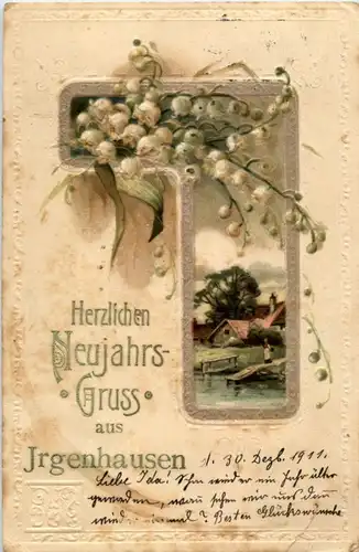 Neujahrsgruss aus Irgenhausen -190144