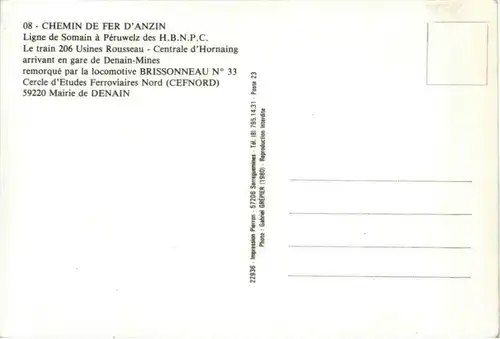 Denain - Chemin de fer -190720