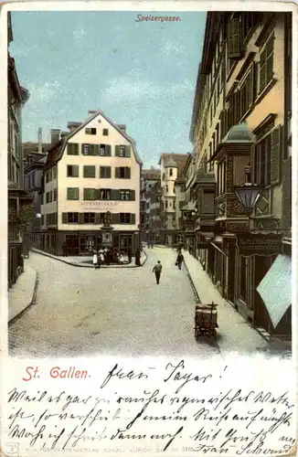 St. Gallen - Speisergasse -199272