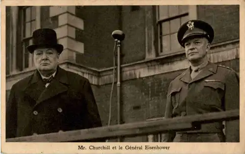 Churchill et General Eisenhower -190762