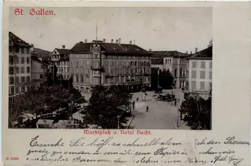 St. Gallen - Marktplatz -199334