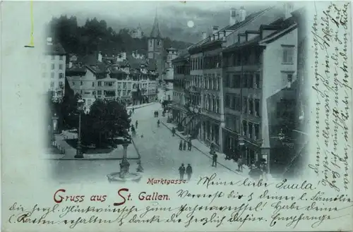 St. Gallen - Marktgasse -199338