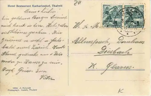 Thalwil - Hotel Katharinahof -189726